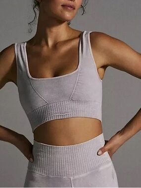 Free People FP Movement Good Karma Square Neck Bra